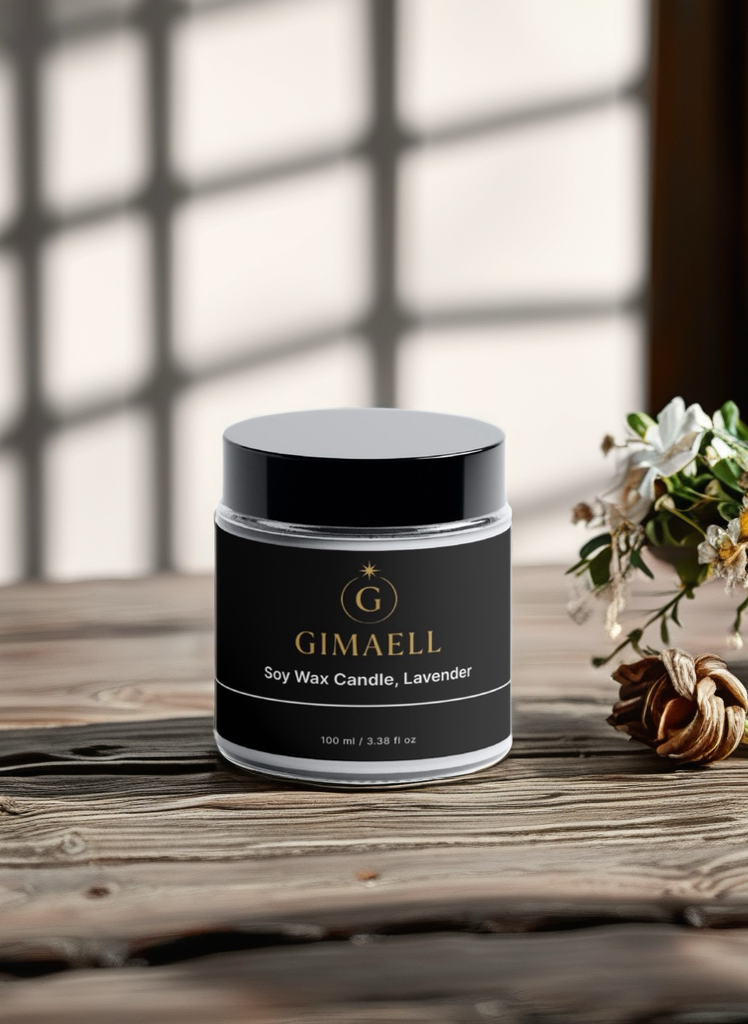 Soy Wax Candle, Lavender