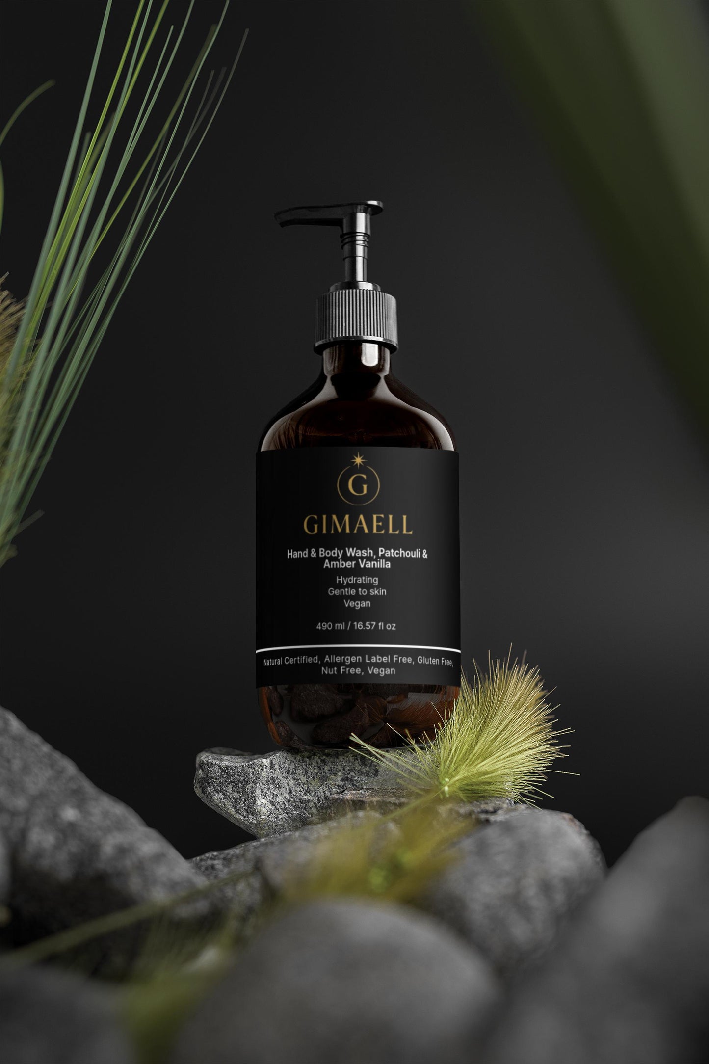 Hand & Body Wash, Patchouli & Amber Vanilla