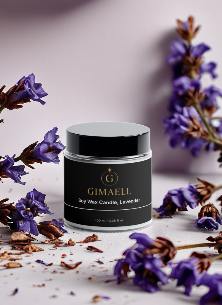 Soy Wax Candle, Lavender