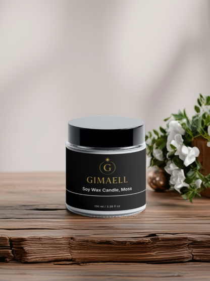 Soy Wax Candle, Moss