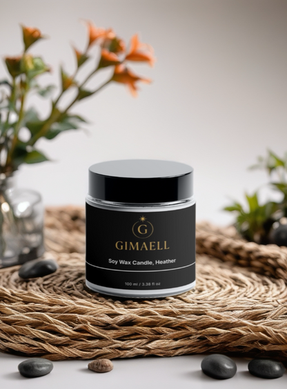 Soy Wax Candle, Heather