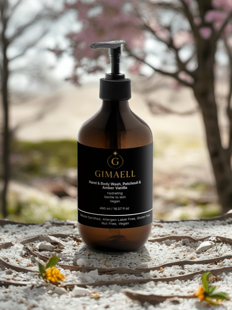 Hand & Body Wash, Patchouli & Amber Vanilla
