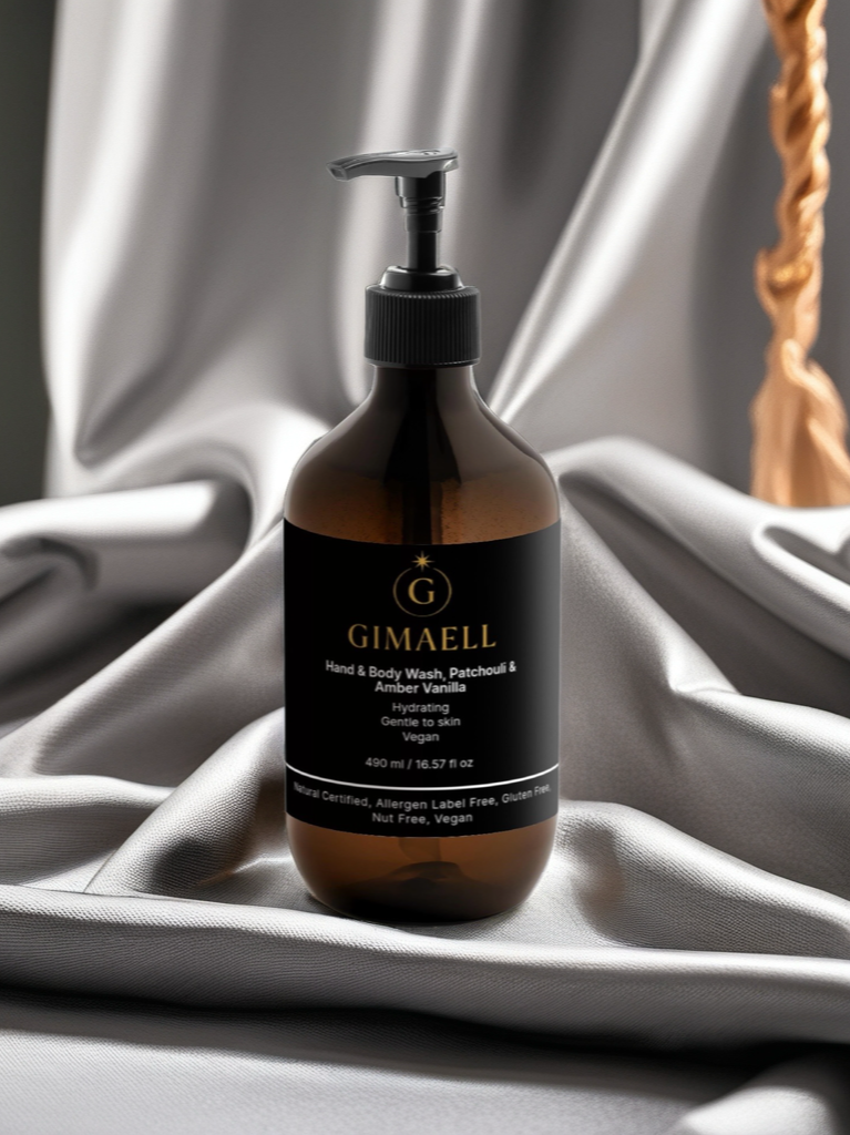 Hand & Body Wash, Patchouli & Amber Vanilla